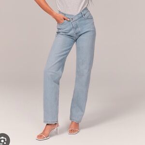 Abercrombie & Fitch Criss Cross Jeans